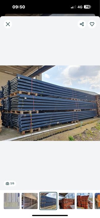 Rafturi metalice in stoc reducere 20%