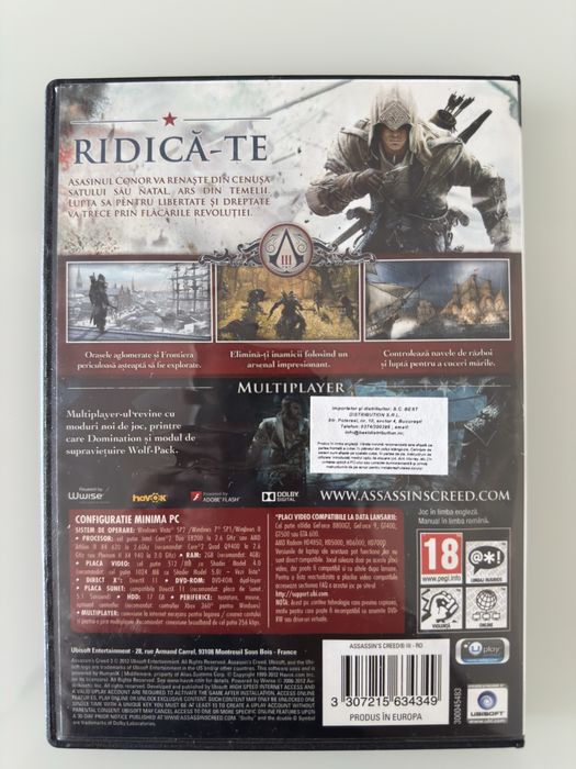 Joc PC Ubisoft - Assassin’s Creed III