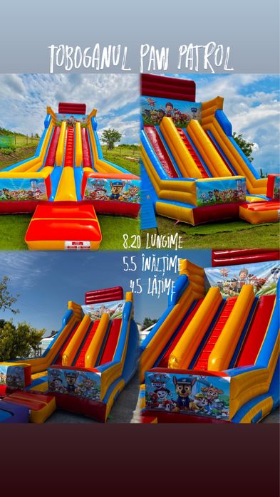Tobogane gonflabile  de vanzare