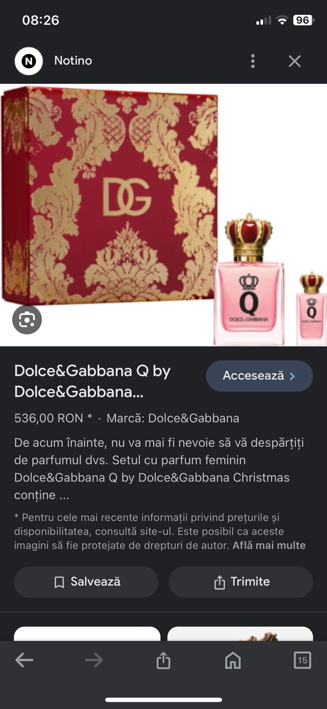 Parfum DG damă original