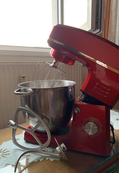 Mixer cu bol de 10L din inox, putere 1500W