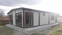 Casa, garaje auto pe structura metalica si panou sandwich termoizolant