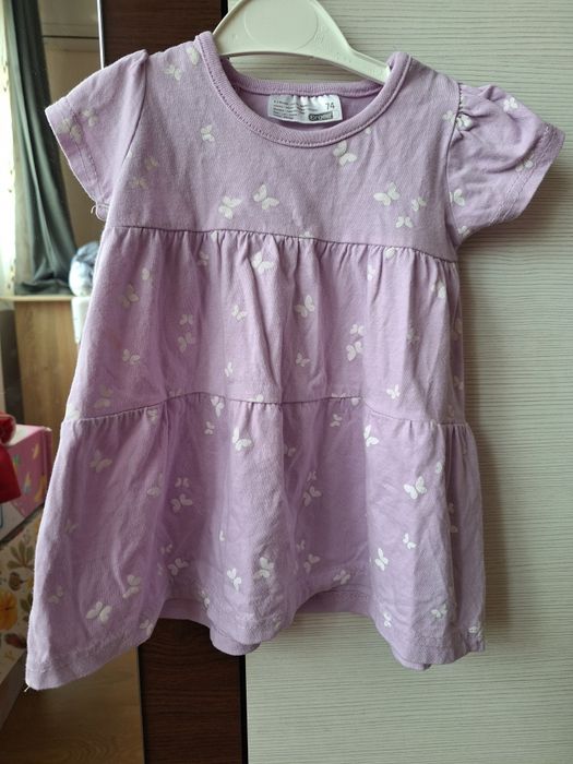 Rochițe fetita H&M Marimea 68 74 80 sau 6, 12, 18 luni Lot hăinuțe 1an