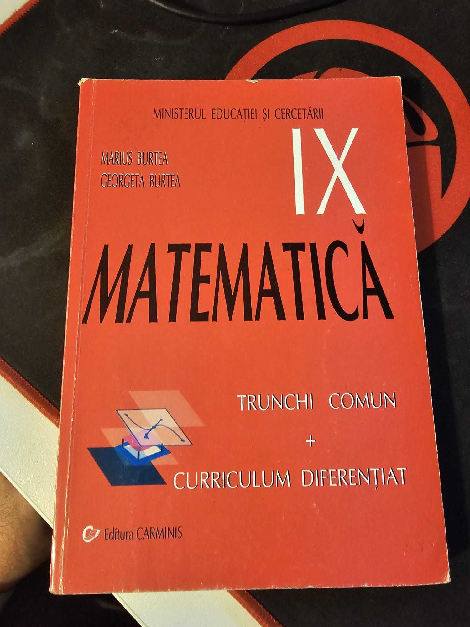 Culegeri Matematica Ganga pentru Liceu