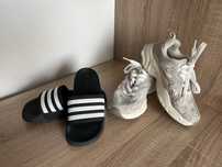 Маратонки Zara, чехли Adidas 32 номер