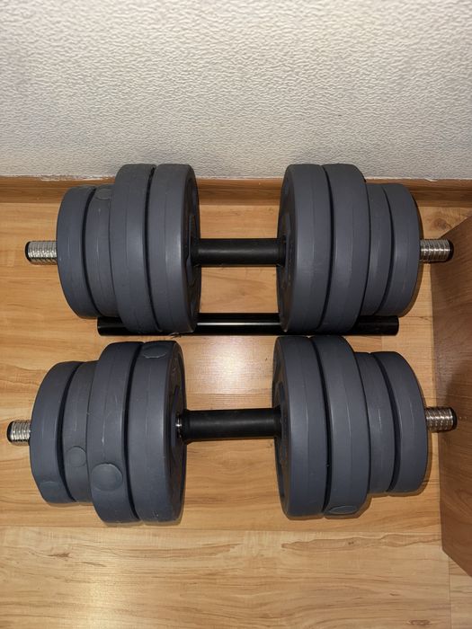 Продам Набор гантелей со штангой Torneo, 30 кг