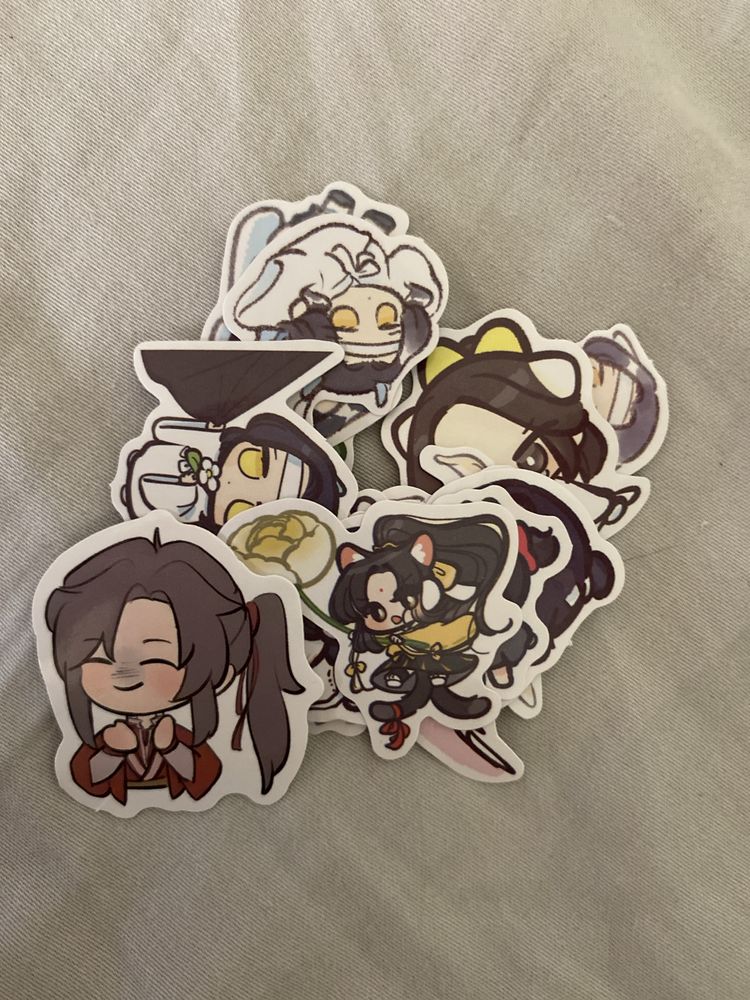 Комплект Thousand Autumns Vol. 1-5 + подарък tgcf и mdzs стикери