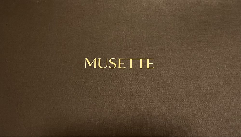 Cizme lungi maro Musette mărimea 38