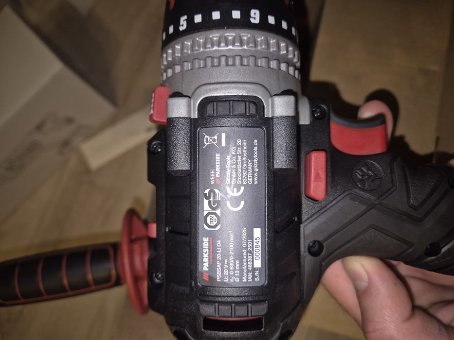 Bormasina Parkside Performance 180 nm Percutie PSBSAP 20-Li D4 Sigilat