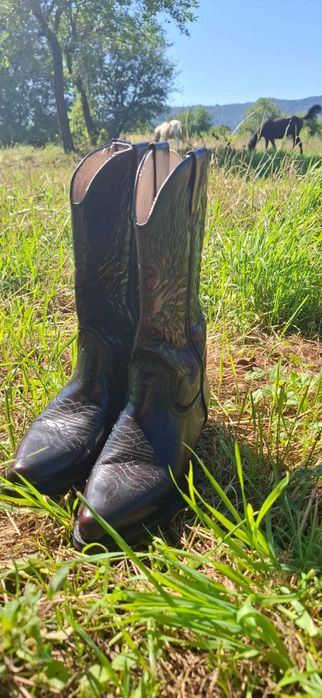 Cizme Western Nr 42 purtate odata