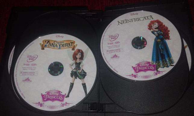 Colectie Disney Princess vol. 4 - 8 dvd desene animate dublate romana