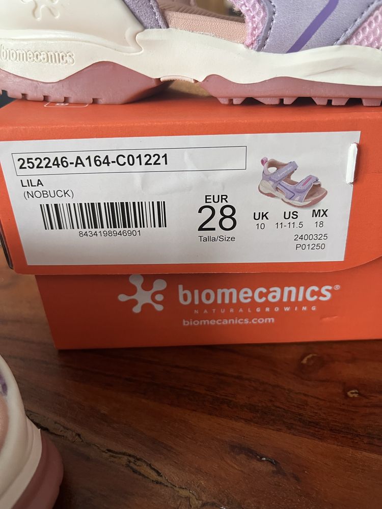Детски сандали Biomecanics 28-ми номер