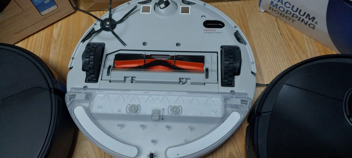 Робот прахосмукачка Roborock E5 c Моп, Wi-Fi 5200mAh
