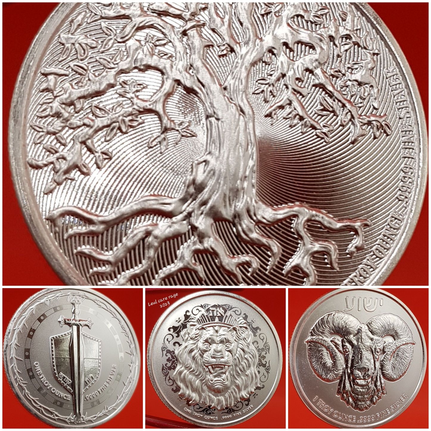 Pomul Vietii Mari Personalitati monede lingou argint pur 999