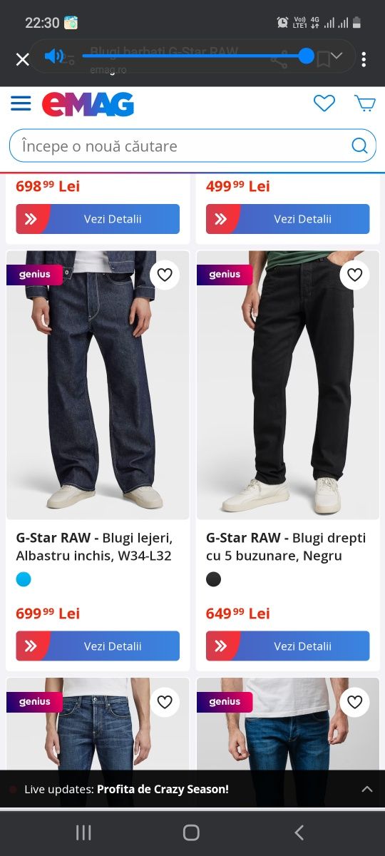 Blugi G STAR RAW Denim