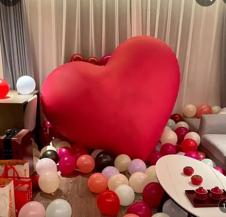 Balon inima uriasa/gigant Craciun/casatorie/indragostiti/petrecere cop