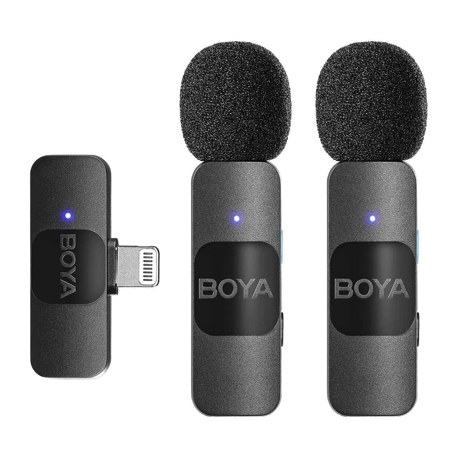 Сверхкомпактная беспроводная микрофонная система Boya BY-V2