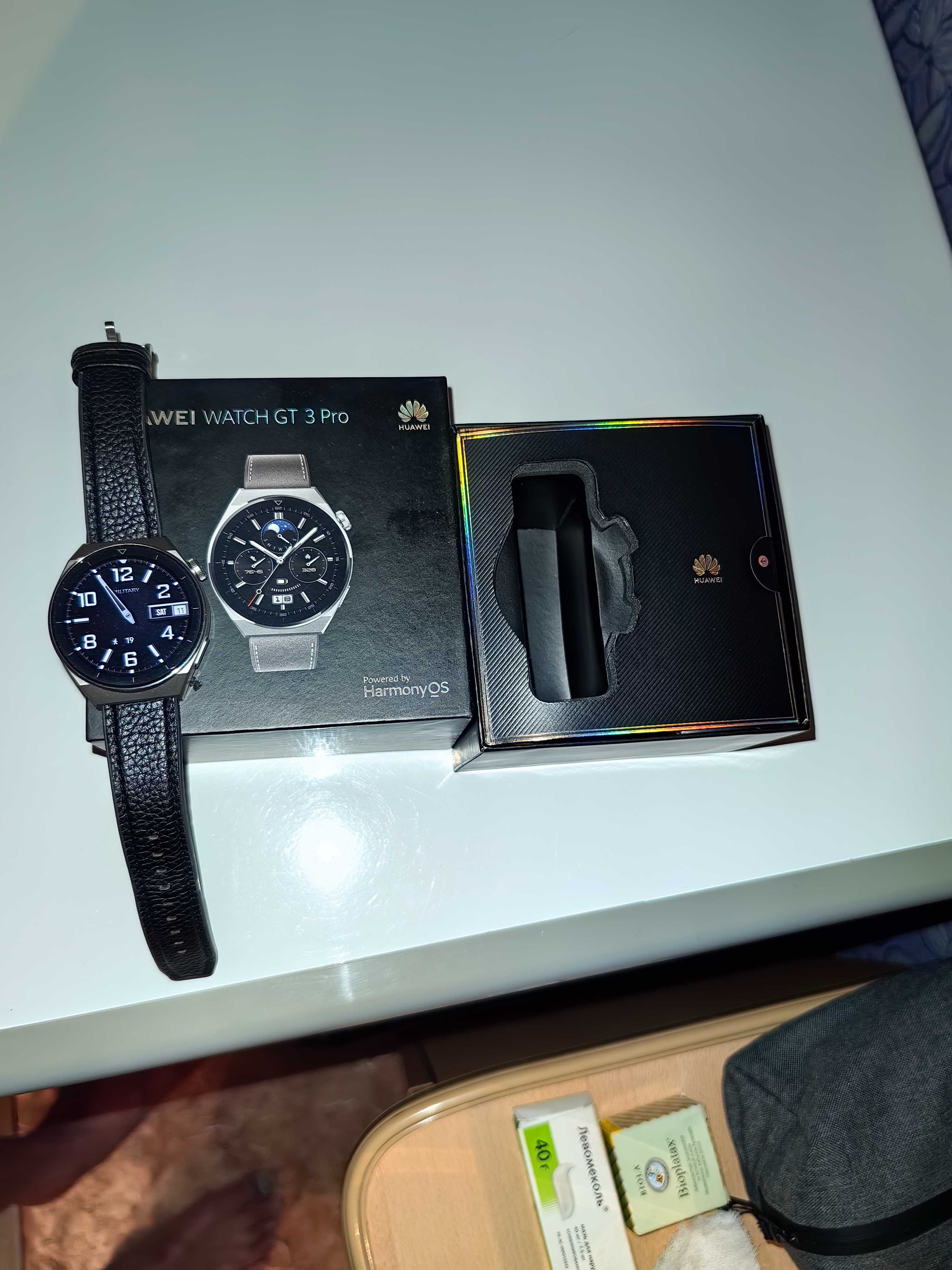 Продам смарт часы Huawei 
watch gt3 pro