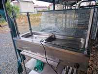 Masa calda, vitrina calda, suport inox cuptor
