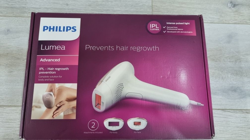 Nou!!!Epilator IPL Philips Lumea SC1998/00, 250.000 impulsuri, Senzor