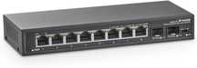 Switch MokerLink 8 port Base-T Ethernet 2.5 Gigabit 2 SFP 10G,VLAN
