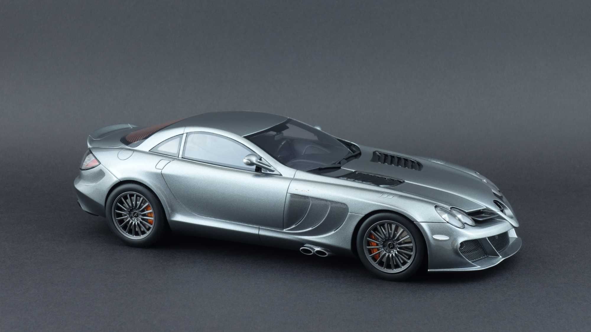 Macheta 1:18 Mercedes SLR McLaren by GT Spirit (nu Autoart, Norev)