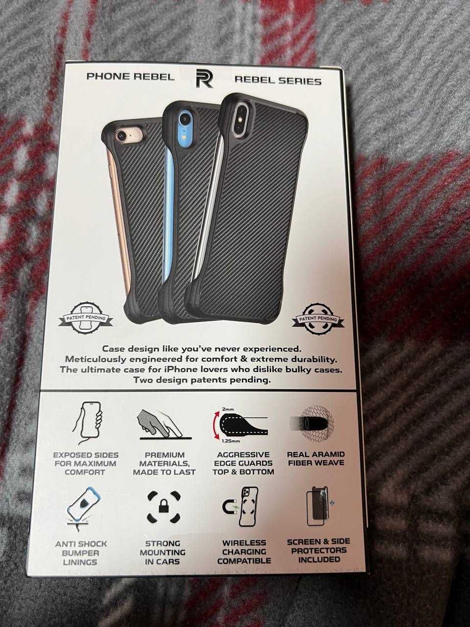 Carcasa/husa Rebel (phonerebel) pentru iPhone XS (Aramid Fiber)