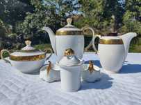 Set ceainic si sosiera portelan original Bavaria & Baruch