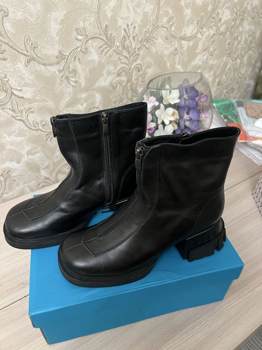 Обувь, новый, кожаные зимние сапоги, пр-во ТурциЯ