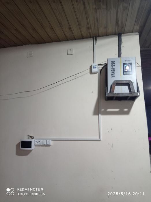 Elektr mantaj ishlarini sifatli va arzon narxlarda qilamiz..