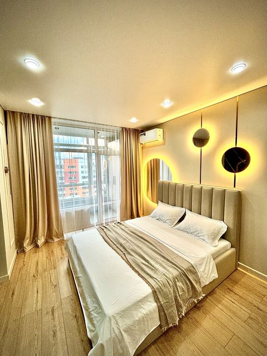 ЖК Панарама Парк, уютная 1 ком квартира с дизайнерским ремонтом