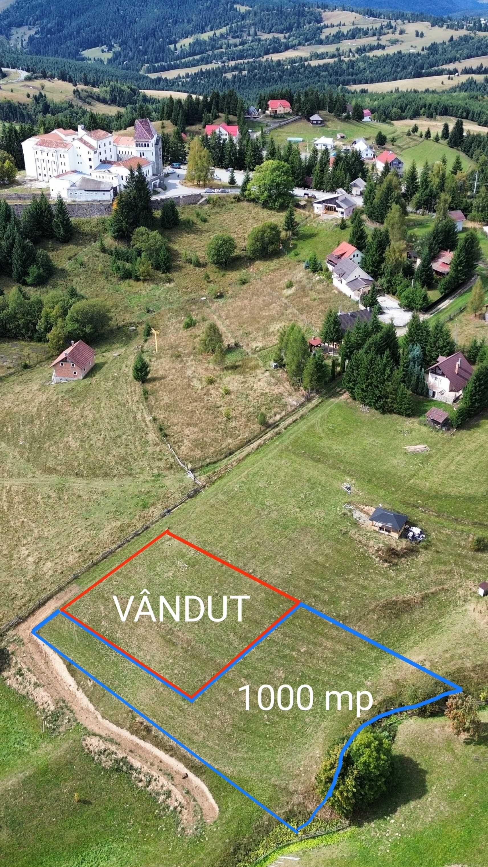Vând  teren -  Pasul Tihuța