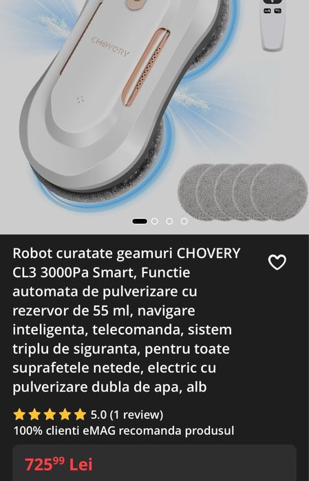 Robot curatate geamuri