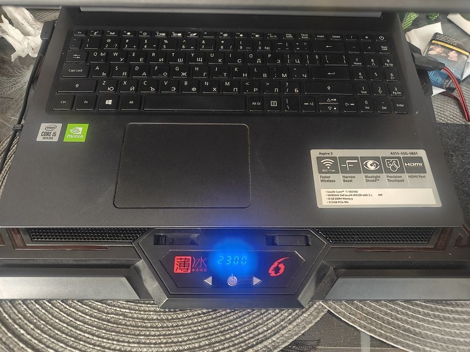 Acer Aspire 3 15.6" i5-10210u, 16 ram , 480 ssd