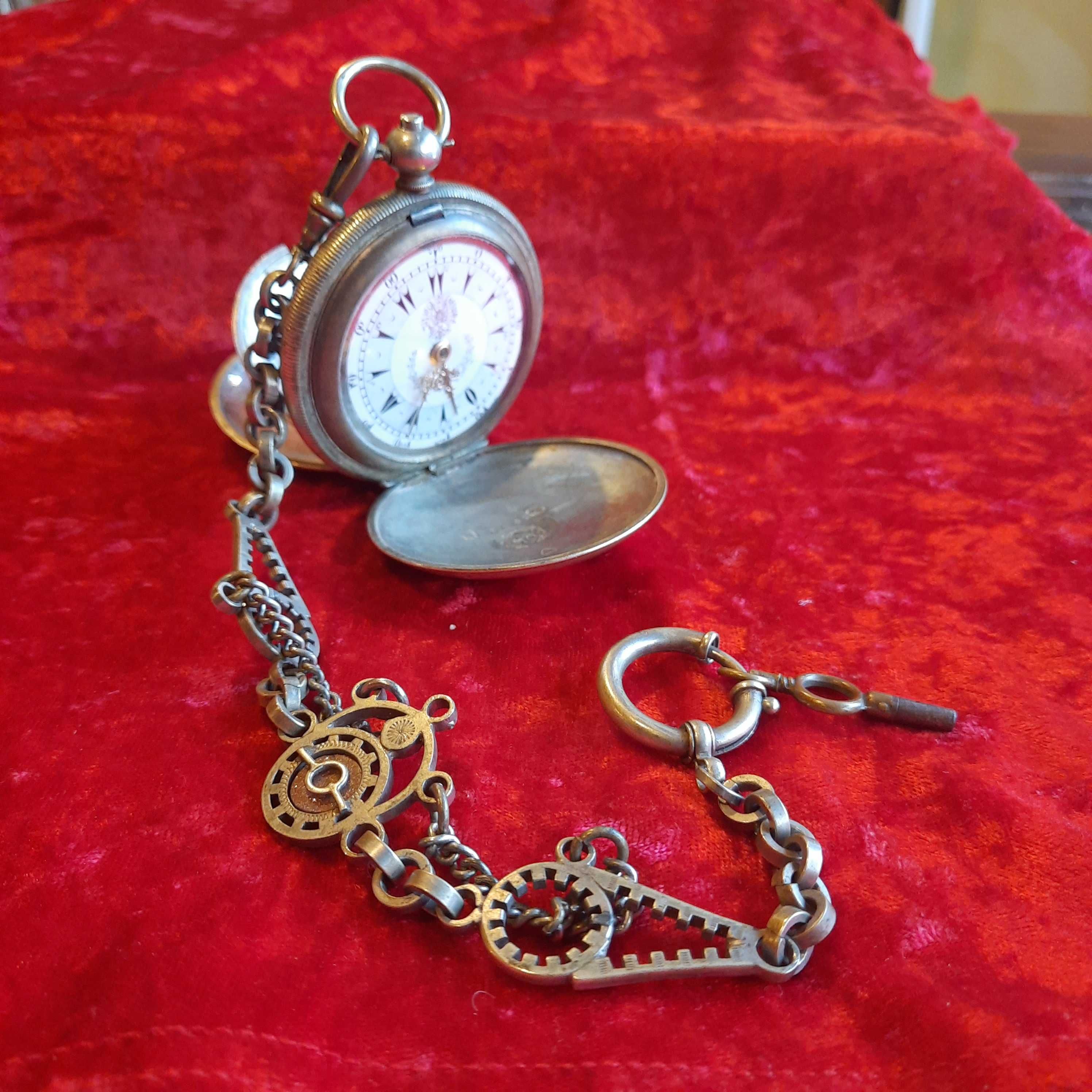 Османски гравиран джобен часовник 1880-1890 г.