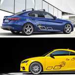 Sticker auto colant dungi logo tuning sticker tuning colant