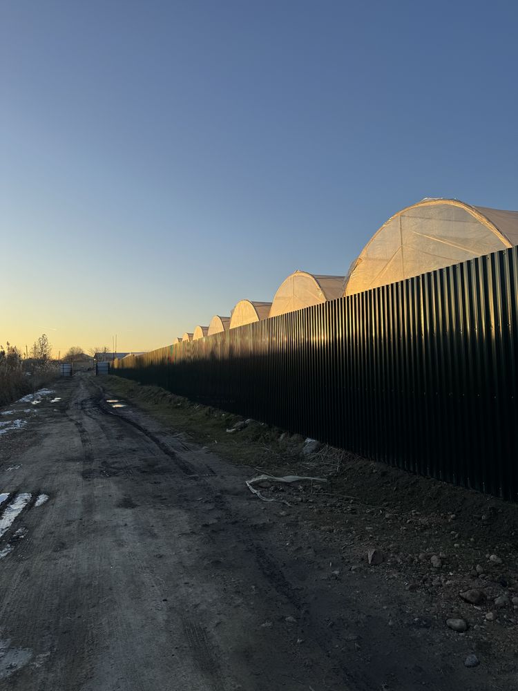 Продается теплица и свободное место для производства.
