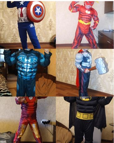 Детская карнавальные одежда супергероя