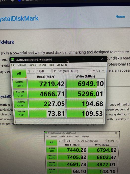 Kit SSD (SN 7100 wd black 1tb + Kingston A2000 250 gb