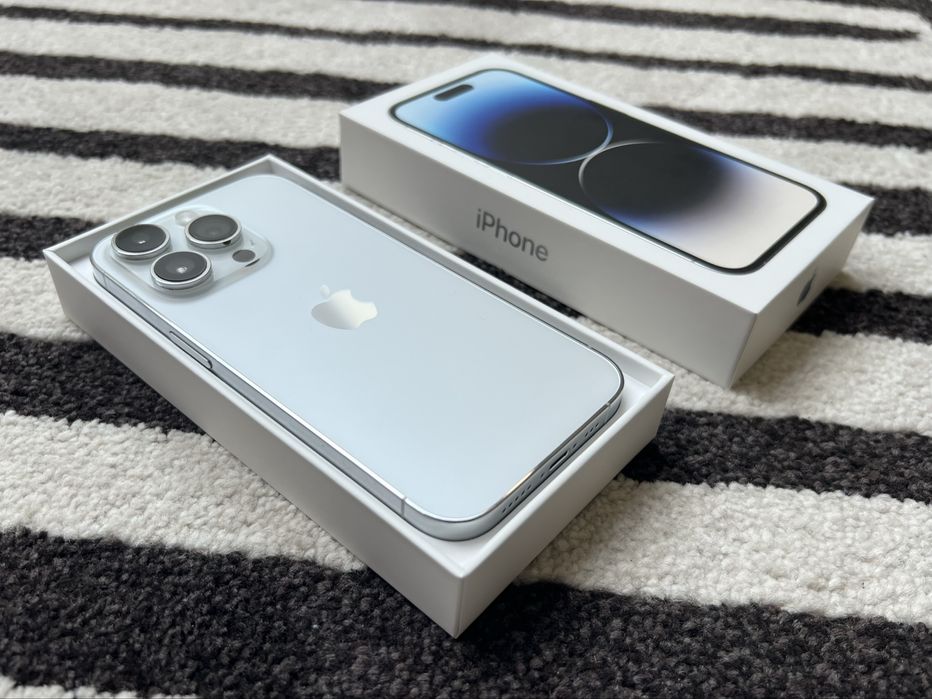  iPhone 14 Pro | Silver | 128 GB | КАТО НОВ | ОСТАВАЩА ГАРАНЦИЯ 1 ГОД