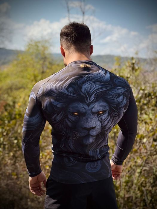 Rashguard Vicious x Lion – спортни тениски за BJJ, MMA и grappling
