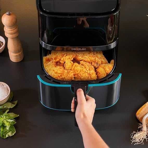 Фритюрникът Cecofry Full Inox 5500 готви само с една лъжица олио
