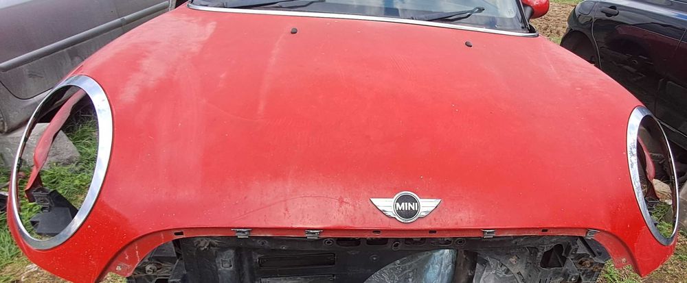Преден капак и огледала  MINI CLUBMAN Мини купър клубман R55