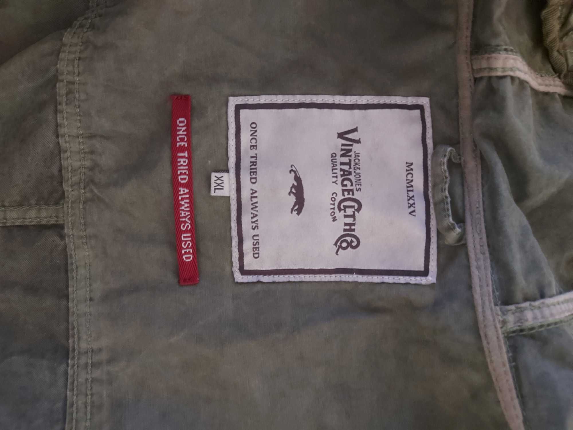 Мъжка парка памучна Jack and Jones  xxl