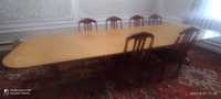 стуль 12 стулчигимен жагдайи зор Ени 1 метр узин 3 метр