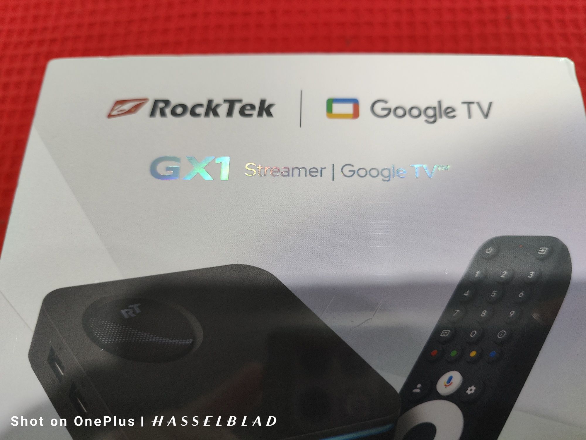 Rocktek GX1 Tv Box Android multimedia player google сертифициран Нов!