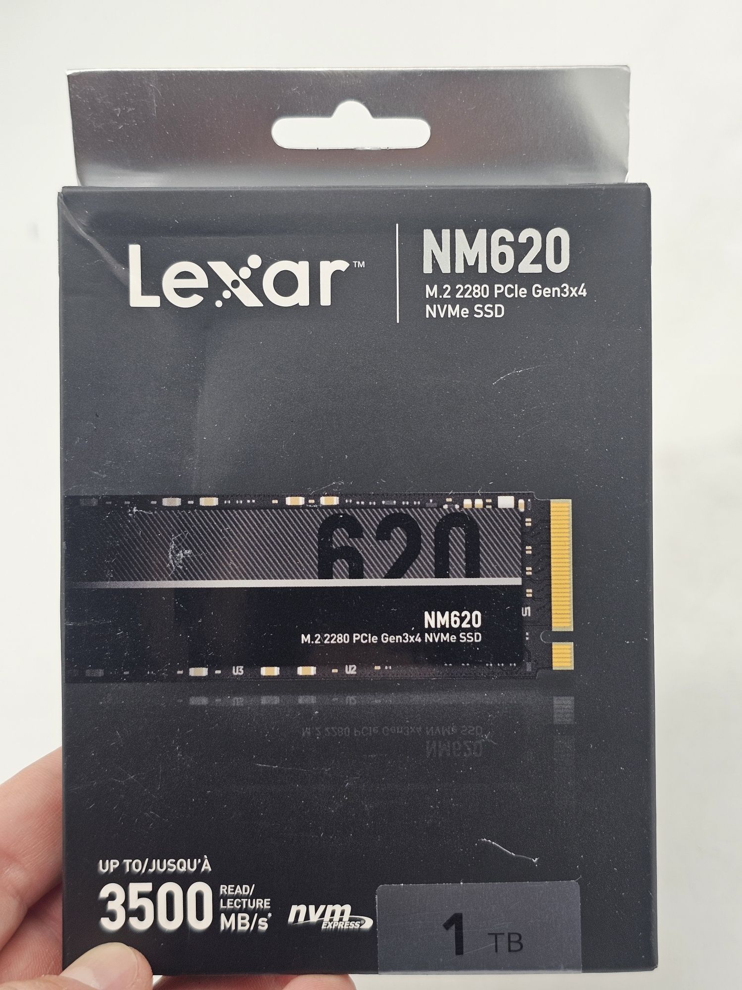 Solid State Drive (SSD) LEXAR NM620 1TB, 1000 GB, M.2, NVMe, PCIe Gen3