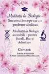 Meditații la Biologie – Accesibile, Eficiente și cu Succes Garantat!