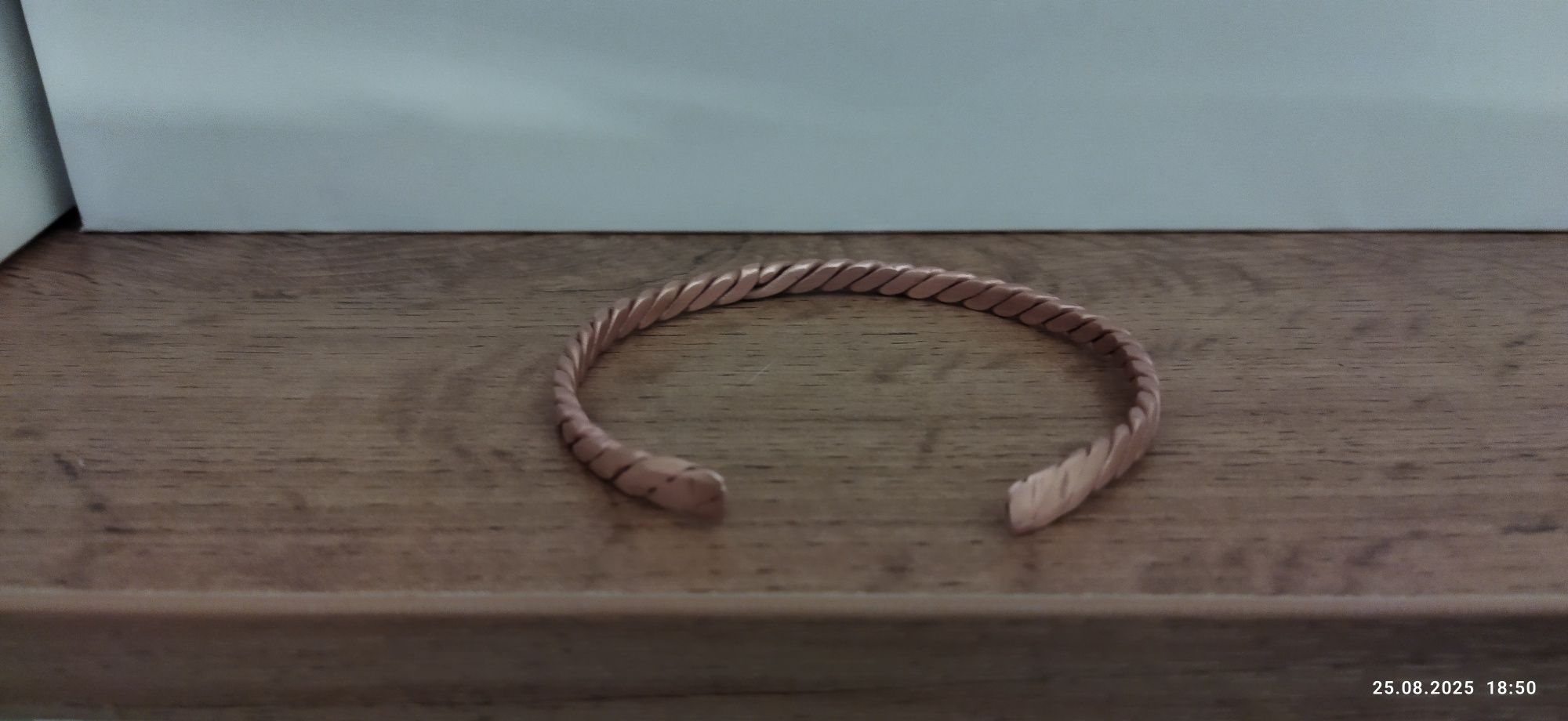 Медный Браслет лечебный Handmade