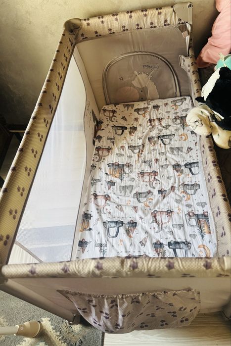 Patut bebe + saltea Cocos comfort